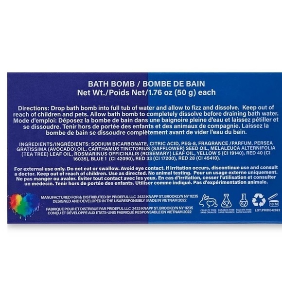 Bath Bombs- Prideful's 12 Piece Bath Bombs Advent Calendar Set - Picture 5 of 11